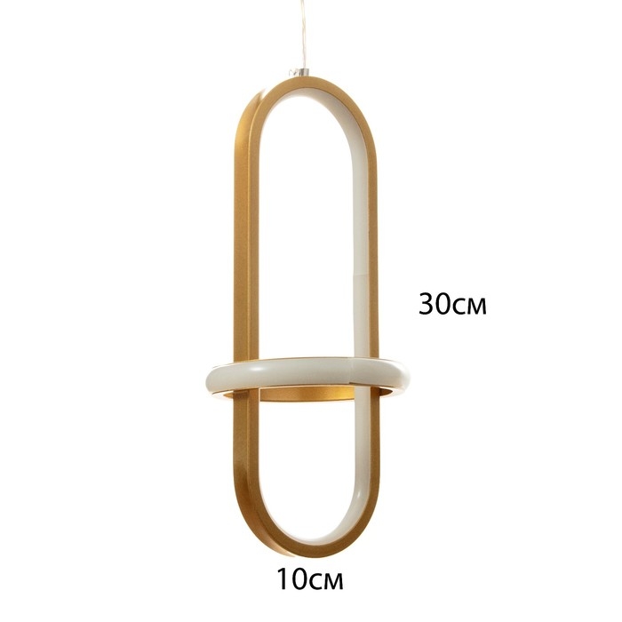 Бра Бра "Лиора" LED 20Вт 3000К золото 15х95 см