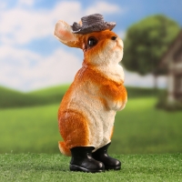 Садовая фигура "Суслик в сапогах" 11х10х27см Садовая фигура "Суслик в сапогах" 11х10х27см