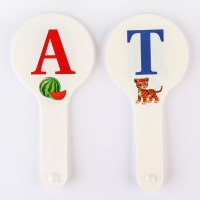 Набор веер-касс, гласные и согласные буквы "Смешарики", 2 штуки, гибкие, пакет с европодвесом Набор веер-касс, гласные и согласные буквы "Смешарики", 2 штуки, гибкие, пакет с европодвесом