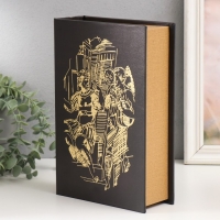 Сейф-книга дерево кожзам "Римские правители" 27х18х7 см