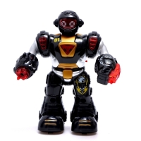 Робот &laquo;Супербот&raquo;, световые и звуковые эффекты, работает от батареек, цвет золотой
