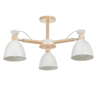 Люстра 1062/3WT E27 60Вт белый 55х55х50 см BayerLux