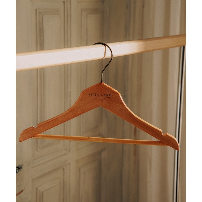 Плечики - вешалки для одежды SL Home, 5 шт, детские, дерево лотос, 33&times;21 см