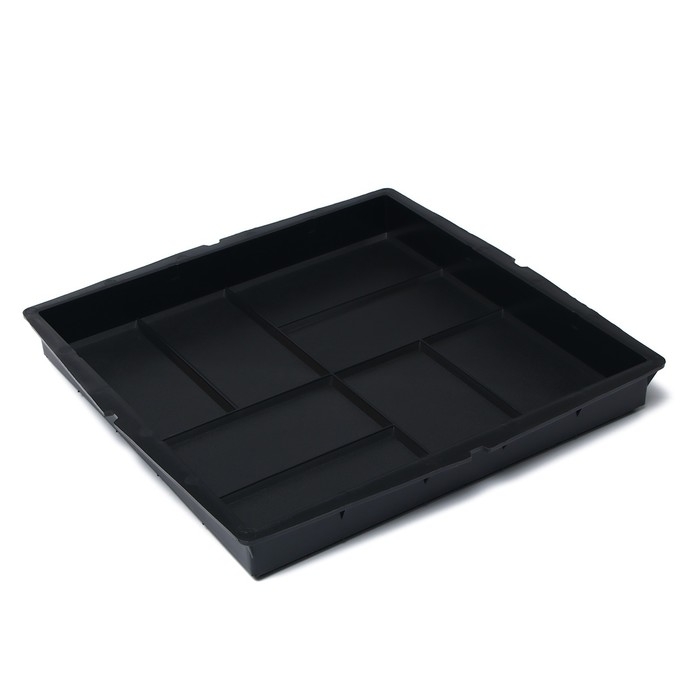 Форма для тротуарной плитки &laquo;Плита. 8 кирпичей&raquo;, 40 &times; 40 &times; 5 см, Ф13004, 1 шт.