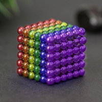 Антистресс магнит "Неокуб" 216 шариков d=0,5 см МИКС Антистресс магнит "Неокуб" 216 шариков d=0,5 см МИКС