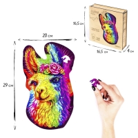 Пазл фигурный «Лама» М Пазл фигурный «Лама» М