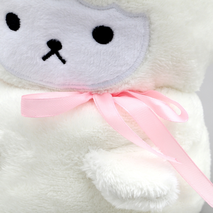 Мягкая игрушка-плед &laquo;Овечка&raquo;, 20 см, цвет белый