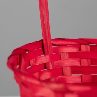 Корзина плетеная, бамбук, D23xH17/53см Корзина плетеная, бамбук, D23xH17/53см