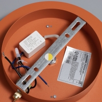 Бра "Планета" LED 3000К-6000К оранжевый 23,5х23,5х12см Бра "Планета" LED 3000К-6000К оранжевый 23,5х23,5х12см