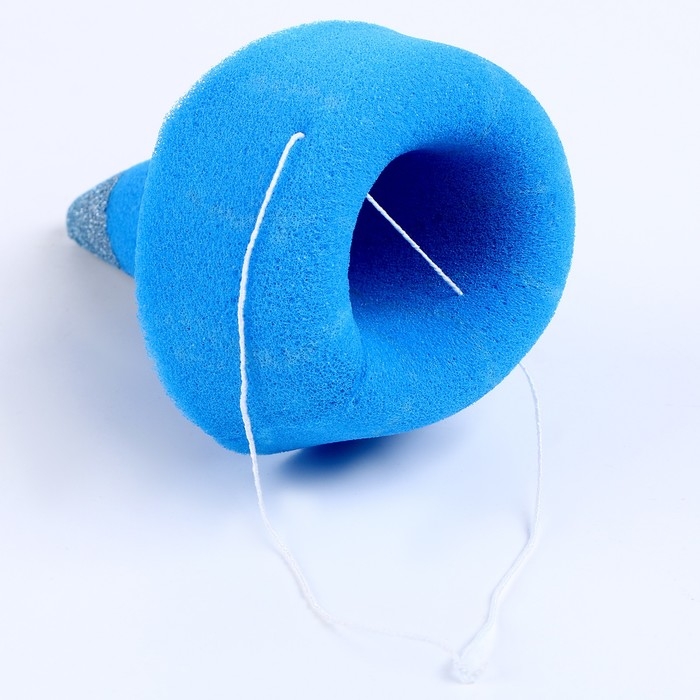 Карнавальный колпак &laquo;Клоун&raquo;, на резинке, поролон, цвет синий