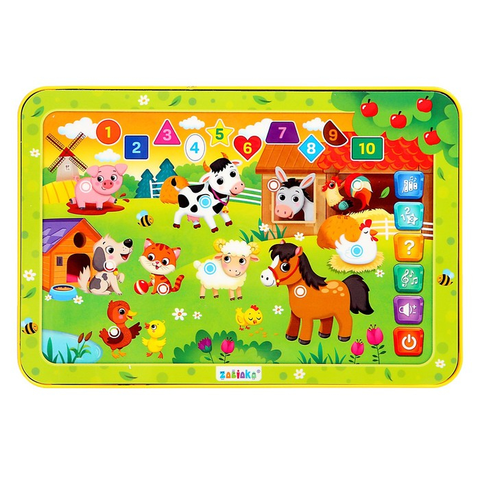 Музыкальный планшет &laquo;В гостях на ферме&raquo;, звук