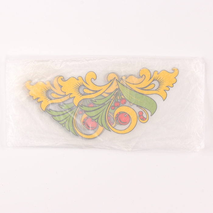 Термотрансфер &laquo;Хохлома вензель цветной&raquo;, набор 10 шт.