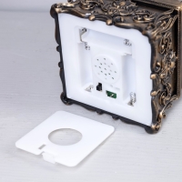 Светодиодная фигура &laquo;Фонарь с новогодним городом&raquo; 13.5 &times; 28.5 &times; 13.5 см, пластик, батарейки ААх3 (не в комплекте), USB, свечение тёплое белое