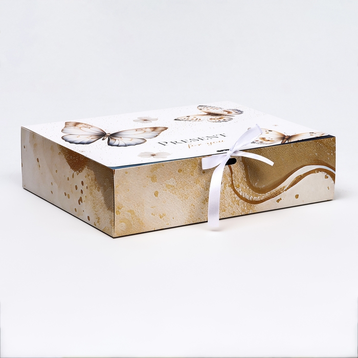 Коробка складная "Present for you" 31 х 24,5 х 8 см