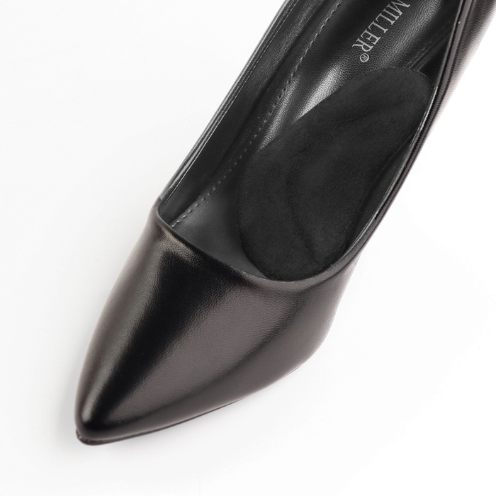 Супинаторы для обуви, на клеевой основе, 9,7 &times; 5,5 см, пара, цвет чёрный