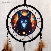 Ловец снов "Волк. Защитите свои мечты" d=20 см Ловец снов "Волк. Защитите свои мечты" d=20 см