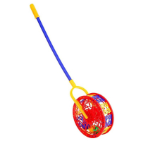 Каталка &laquo;Лошадка&raquo;, длина ручки 42 см