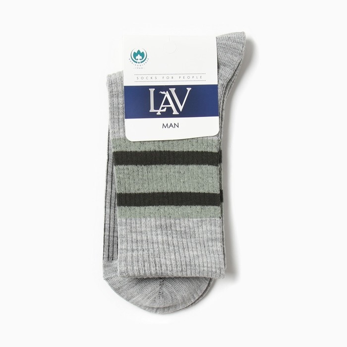 Новый год. Носки мужские теплые, цвет тёмно-серый, размер 25-27 см Новый год. Носки мужские теплые, цвет тёмно-серый, размер 25-27 см