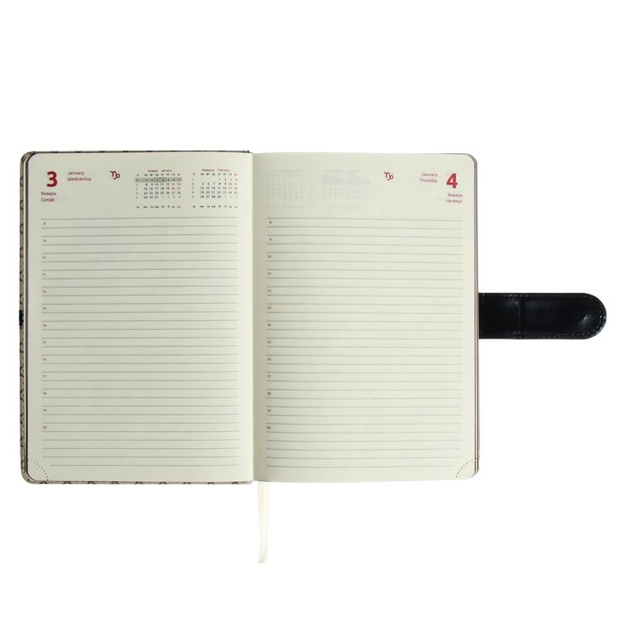 Ежедневник датированный 2024 A5 176 листов, deVENTE.Chelsea, твёрдая обложка из искусственной кожи, коричневый срез, магнитный хлястик, ляссе, кремовый блок 70 г/м2, бежевый Ежедневник датированный 2024 A5 176 листов, deVENTE.Chelsea, твёрдая обложка из искусственной кожи, коричневый срез, магнитный хлястик, ляссе, кремовый блок 70 г/м2, бежевый