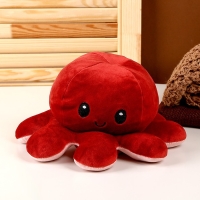 Мягкая игрушка &laquo;Осьминог&raquo;, перевёртыш, цвет МИКС