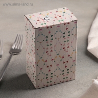 Блюдо керамическое сервировочное &laquo;Птичка на листочке&raquo;, 15,5&times;8,5 см, цвет зелёный