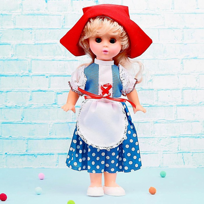 Кукла «Красная Шапочка», 35 см, МИКС Кукла «Красная Шапочка», 35 см, МИКС