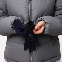 Перчатки женские, безразмерные, с утеплителем, цвет синий Перчатки женские, безразмерные, с утеплителем, цвет синий