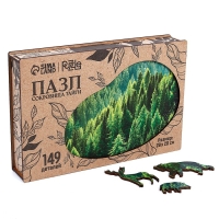 Пазл деревянный фигурный «Сокровища тайги», 149 элементов Пазл деревянный фигурный «Сокровища тайги», 149 элементов