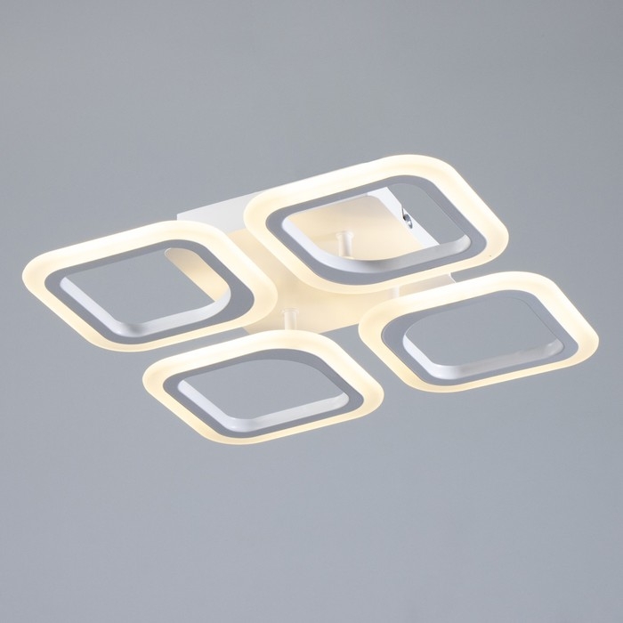 Люстра светодиодная "Анжи" LED 52Вт 2700-6400К 4160Лм 34,5х34,5х7,5см