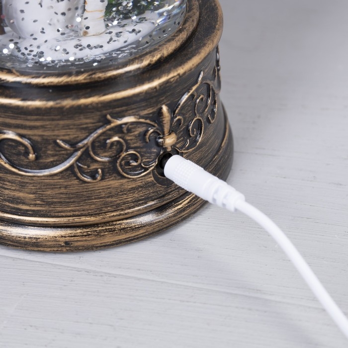 Светодиодная фигура «Фонарь со снеговиком» 11 × 21 × 11 см, пластик, батарейки ААх3 (не в комплекте), USB, свечение тёплое белое Светодиодная фигура «Фонарь со снеговиком» 11 × 21 × 11 см, пластик, батарейки ААх3 (не в комплекте), USB, свечение тёплое белое