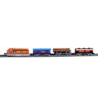 Железная дорога &laquo;Лесопилка&raquo;, работает от батареек, длина пути 450 см