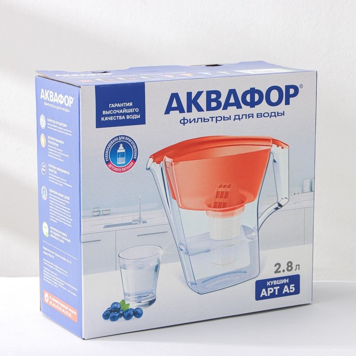 Фильтр-кувшин &laquo;Аквафор-Baby&raquo;, 2,8 л, цвет мятный