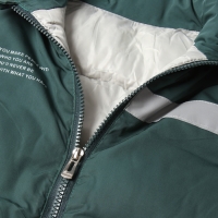 Жилет утеплённый для мальчиков, цвет зелёный, рост 104-110 см