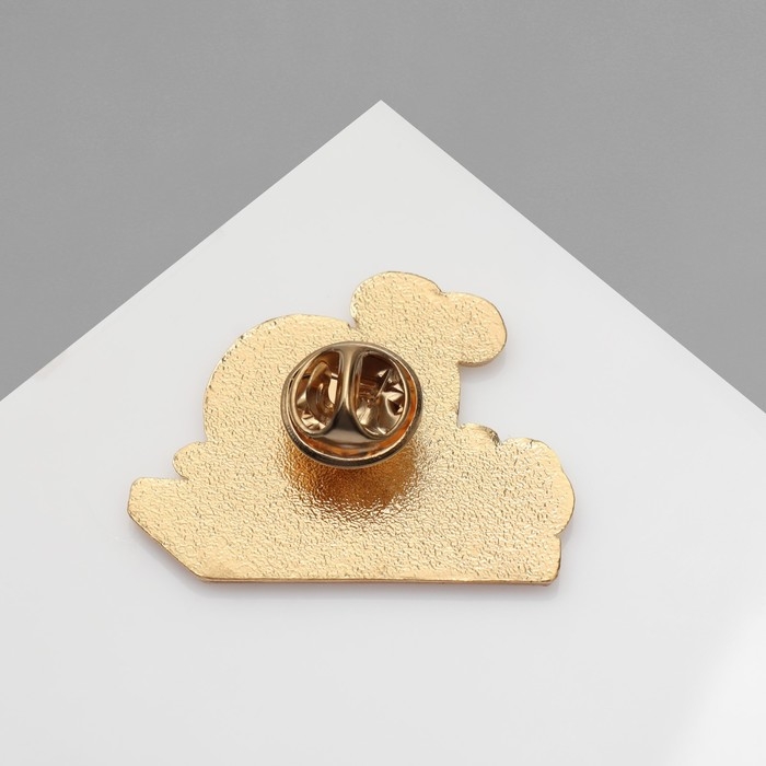 Значок «На кухне», цветной в золоте Значок «На кухне», цветной в золоте