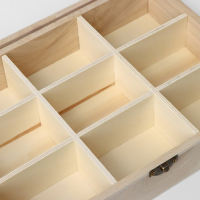 Ящик для хранения чайных пакетиков Доляна «Ахмадабад», 9 ячеек, 24×17,3×6,5 см Ящик для хранения чайных пакетиков Доляна «Ахмадабад», 9 ячеек, 24×17,3×6,5 см