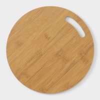 Доска для подачи Доляна &laquo;Цинза&raquo;, d=25 см, толщина 0,8 см