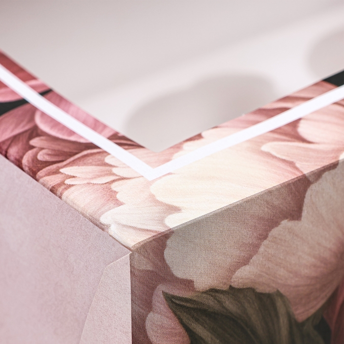 Коробка для 6 капкейков с окном , "Прекрасных моментов", 25 х 17 х 10 см