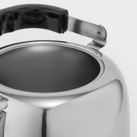 Чайник из нержавеющей стали, 3 л, капсульное дно, индукция Чайник из нержавеющей стали, 3 л, капсульное дно, индукция