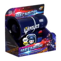 Мегафон &laquo;Полицейский&raquo;, 2 режима: сирена, громкоговоритель, работает от батареек