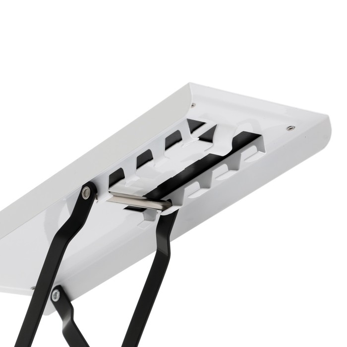 Подставка под ногу гитариста, белая, 25,5 х 10,5 х 12,5-25,5 см Подставка под ногу гитариста, белая, 25,5 х 10,5 х 12,5-25,5 см