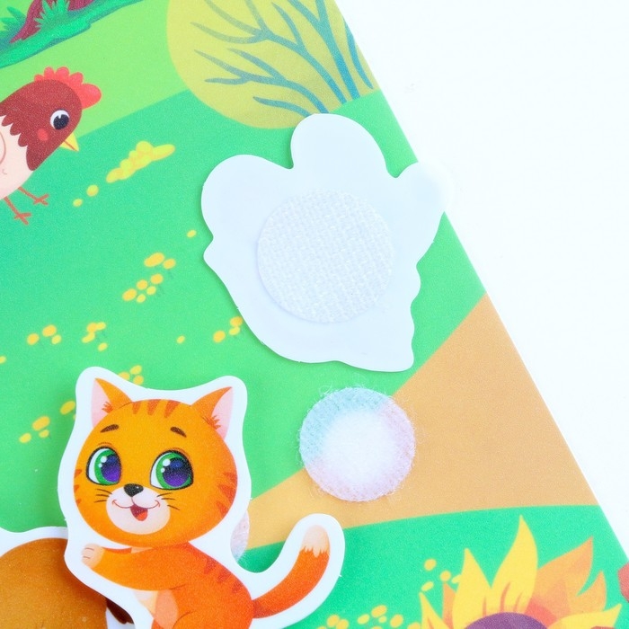 Развивающая игра на липучках. Театр по мотивам русской народной сказки &laquo;Репка&raquo;