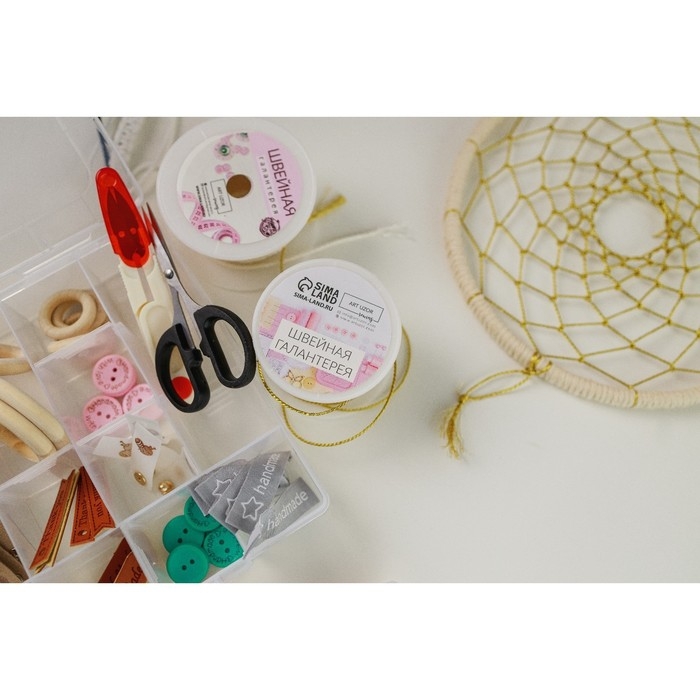 Нить для плетения, d = 1 мм, 25 ± 1 м, цвет золотой Нить для плетения, d = 1 мм, 25 ± 1 м, цвет золотой