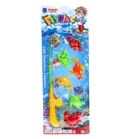 Рыбалка &laquo;Ловись рыбка&raquo;: удочка, 6 рыбок, МИКС