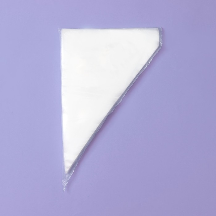 Кондитерские мешки одноразовые Доляна, 30 мкм, 32,5&times;22,5 см (размер L), 100 шт