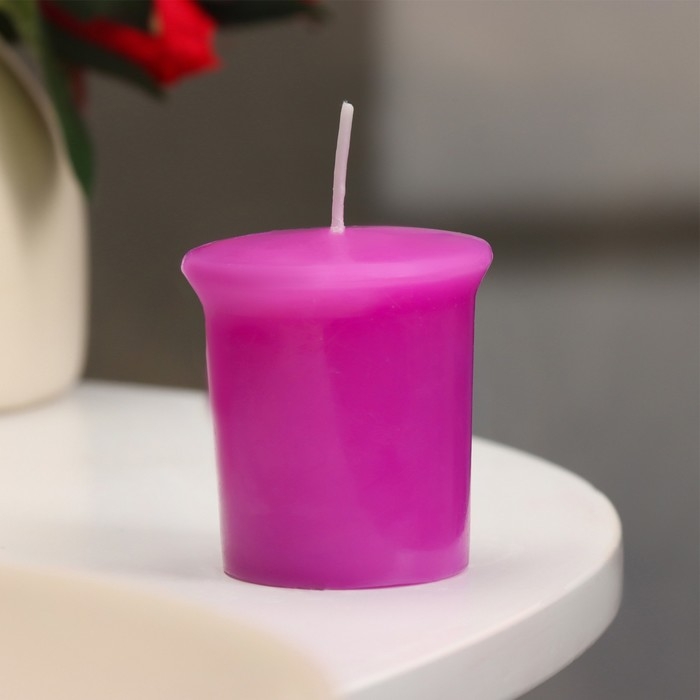 Свеча ароматическая Свеча ароматическая "Black Cherry", черная вишня, 5х4,5 см