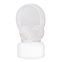 Ночник "Наушники" LED 3000K USB 10.2х17.9 см Ночник "Наушники" LED 3000K USB 10.2х17.9 см