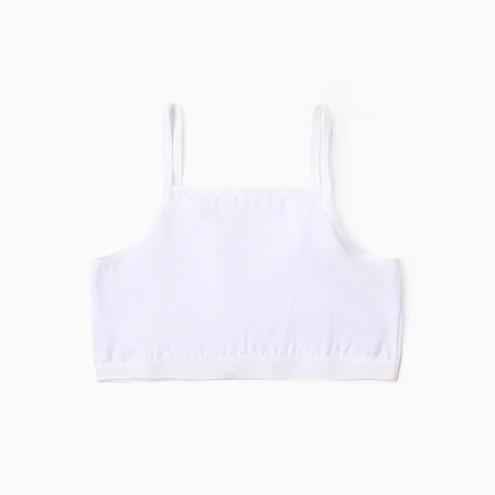 Топ для девочки 147, цвет белый, р-р 38