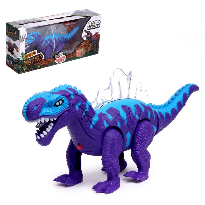Динозавр &laquo;Хищник&raquo;, работает от батареек, световые и звуковые эффекты, МИКС