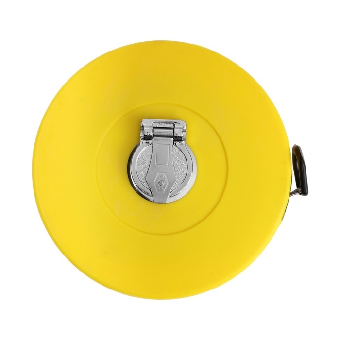 Рулетка геодезическая ТУНДРА, фиберглассовая лента, закрытый корпус, 30 м х 13 мм