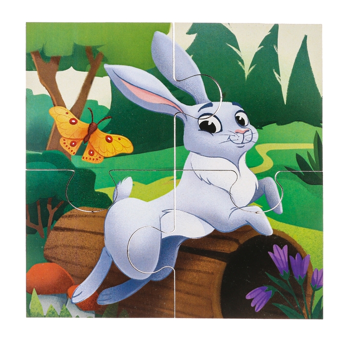 Пазлы «Лесные звери» Пазлы «Лесные звери»